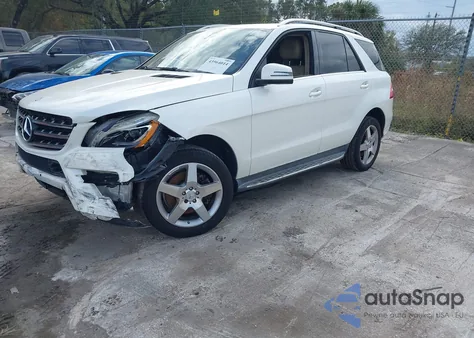 2014 Mercedes-Benz Ml 350 from USA, damaged, VIN 4JGDA5JB4EA322732